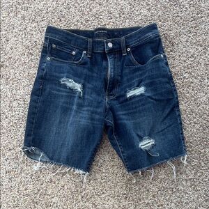 Lucky Brand Dark Blue Jean Shorts